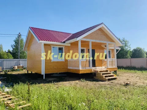 Строительство каркасного дома в деревне Афанасьево Александровского района Владимирской области