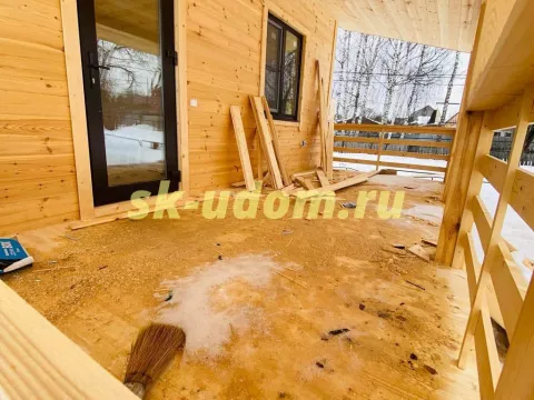 Строительство каркасного дома в г. Александров Владимирской области