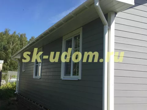 Строительство каркасного дома в д. Александровка Озёрского района Московской области