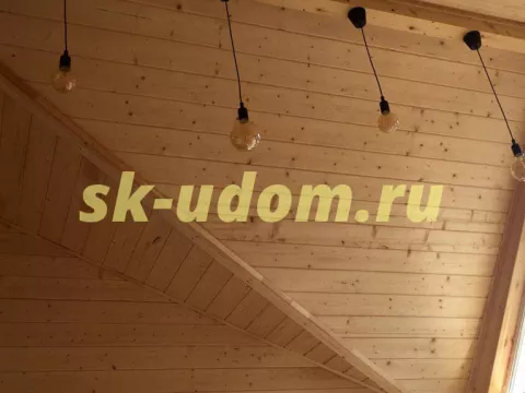 Строительство каркасного дома в д. Александровка Озёрского района Московской области