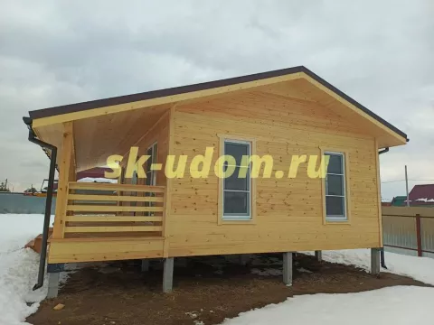 Строительство каркасного дома в д. Аленино Владимирской области