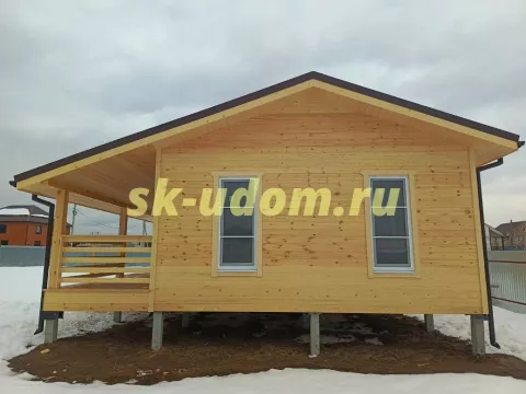 Строительство каркасного дома в д. Аленино Владимирской области