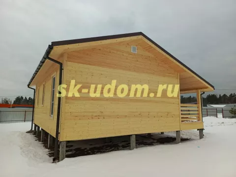 Строительство каркасного дома в д. Аленино Владимирской области