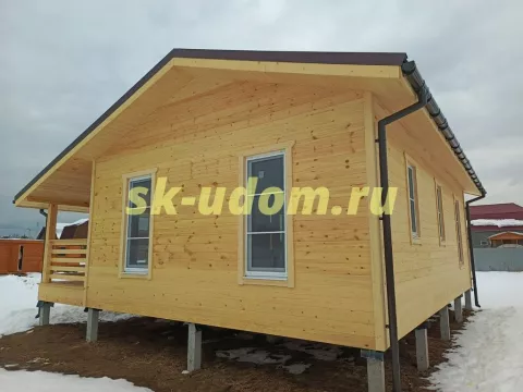 Строительство каркасного дома в д. Аленино Владимирской области