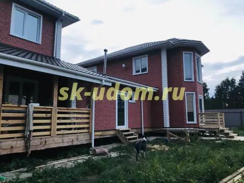 Строительство каркасного дома в г. Балашиха Московской области