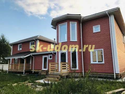 Строительство каркасного дома в г. Балашиха Московской области