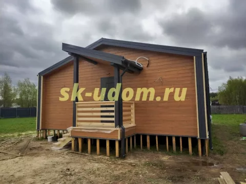 Строительство каркасного дома Барнхаус во Владимирской области