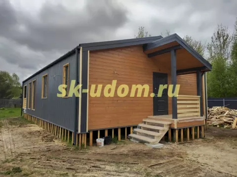 Строительство каркасного дома Барнхаус во Владимирской области