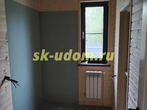 Строительство каркасного дома Барнхаус во Владимирской области
