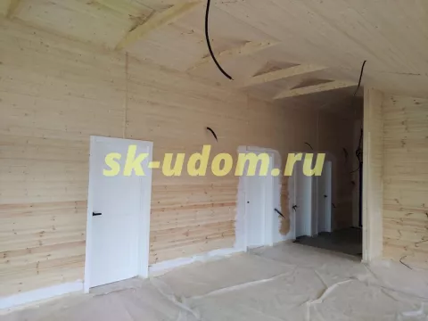 Строительство каркасного дома Барнхаус во Владимирской области