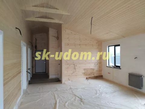 Строительство каркасного дома Барнхаус во Владимирской области