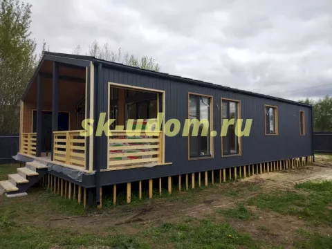 Строительство каркасного дома Барнхаус во Владимирской области