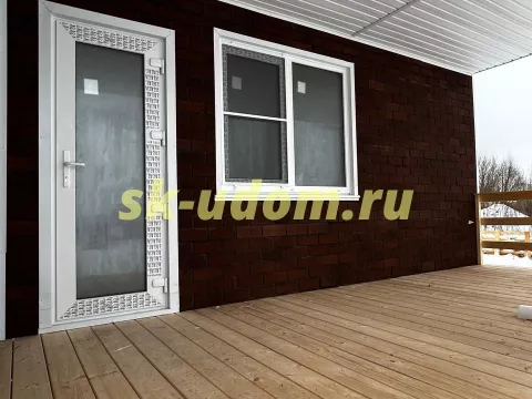 Строительство каркасного дома в с. Баскаки Владимирской области