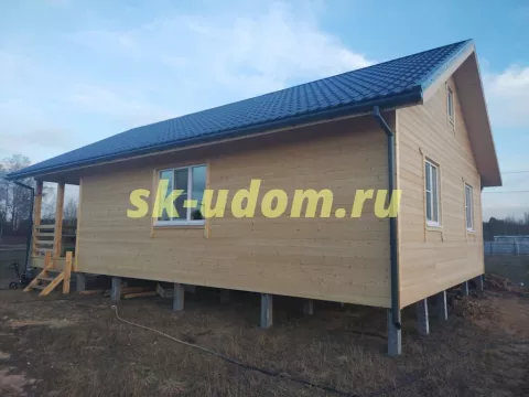Строительство каркасного дома в с. Баскаки Суздальского района Владимирской области