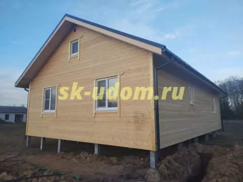 Строительство каркасного дома в с. Баскаки Суздальского района Владимирской области