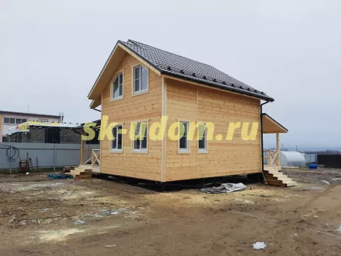 Строительство каркасного дома в посёлке Бавлены Кольчугинского района Владимирской области