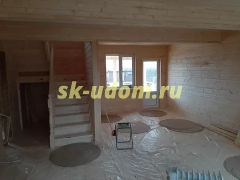 Строительство каркасного дома в посёлке Бавлены Кольчугинского района Владимирской области