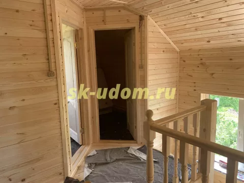Строительство каркасного дома в деревне Белое Озеро Воскресенского района Московской области