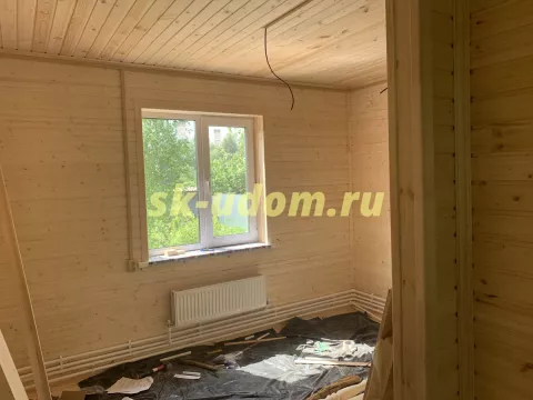 Строительство каркасного дома в деревне Белое Озеро Воскресенского района Московской области