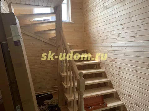 Строительство каркасного дома в деревне Белое Озеро Воскресенского района Московской области