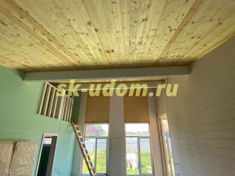 Строительство каркасного дома в КП «Берег ФМ» Московской области