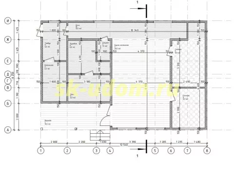 Строительство каркасного дома в КП «Берег ФМ» Московской области