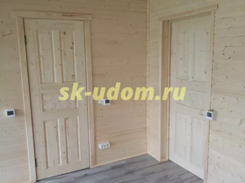 Строительство каркасного дома А-фрейм в д. Бережки Солнечногорского района Московской области