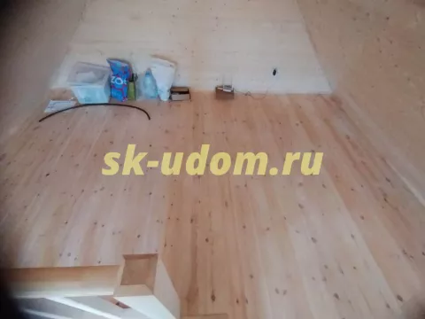 Строительство каркасного дома А-фрейм в д. Бережки Солнечногорского района Московской области