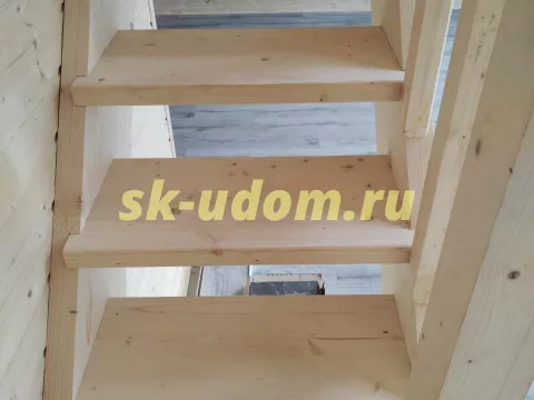 Строительство каркасного дома А-фрейм в д. Бережки Солнечногорского района Московской области