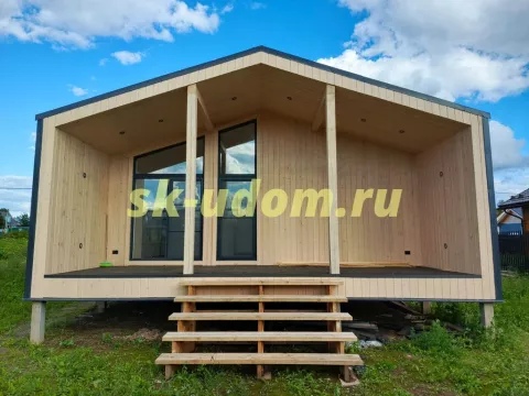 Строительство каркасного дома в д. Бережки Московской области
