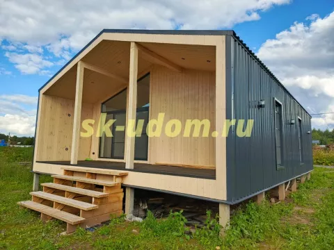 Строительство каркасного дома в д. Бережки Московской области