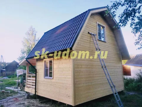 Строительство каркасного дома в Лотошинском районе Московской области