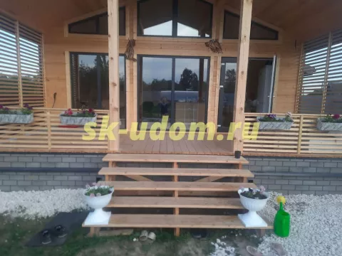 Строительство каркасного дома в п. Боголюбово Владимирской области