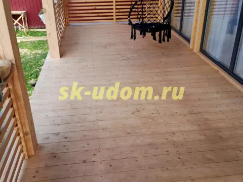 Строительство каркасного дома в п. Боголюбово Владимирской области