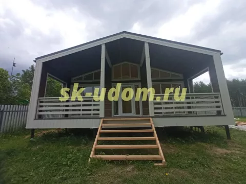 Строительство каркасного дома Барнхаус в д. Большое Авдотцино Ивановской области
