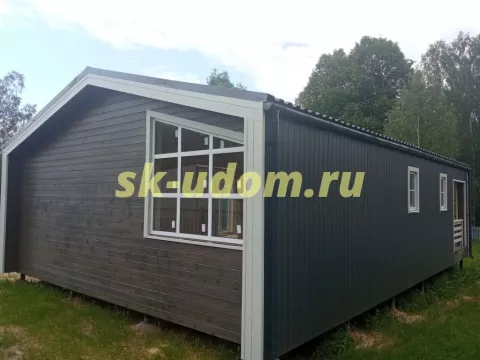 Строительство каркасного дома Барнхаус в д. Большое Авдотцино Ивановской области