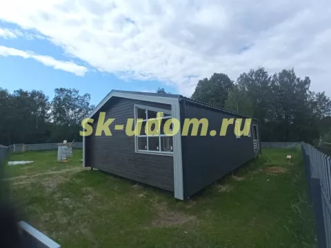 Строительство каркасного дома Барнхаус в д. Большое Авдотцино Ивановской области