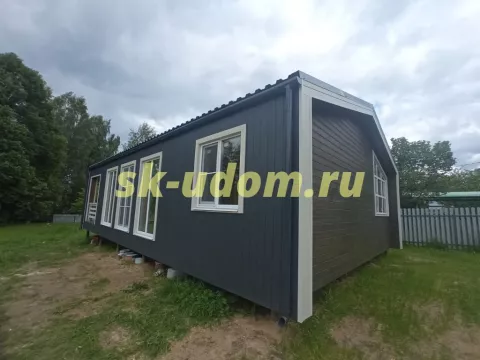 Строительство каркасного дома Барнхаус в д. Большое Авдотцино Ивановской области