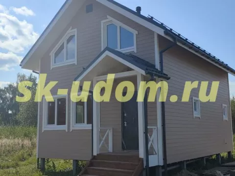 Строительство каркасного дома в д. Большое Иваньково Владимирской области