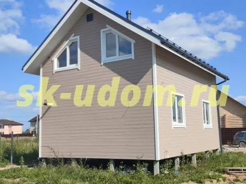 Строительство каркасного дома в д. Большое Иваньково Владимирской области