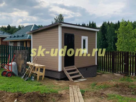 Строительство каркасного дома в городе Щёлково Московской области