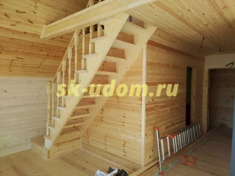 Строительство каркасного дома А-фрейм в д. Чижово Собинского района Владимирской области