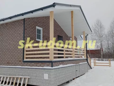 Строительство каркасного дома в СНТ Цитофрез Можайского района Московской области