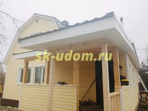Реконструкция деревянного дома в д. Дальняя Павлово-Посадского района Московской области