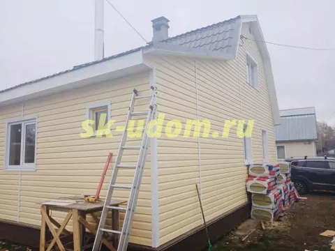 Реконструкция деревянного дома в д. Дальняя Павлово-Посадского района Московской области