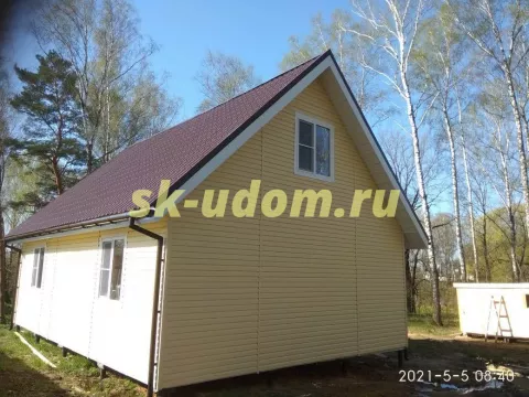 Строительство каркасного дома в д. Дашковка Ногинского района Московской области