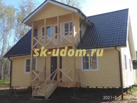 Строительство каркасного дома в д. Дашковка Ногинского района Московской области