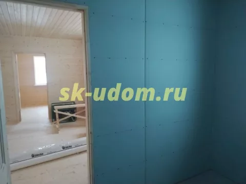 Строительство каркасного дома в д. Дегтярево Ивановской области