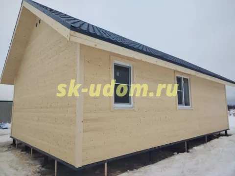 Строительство каркасного дома в д. Дегтярево Ивановской области