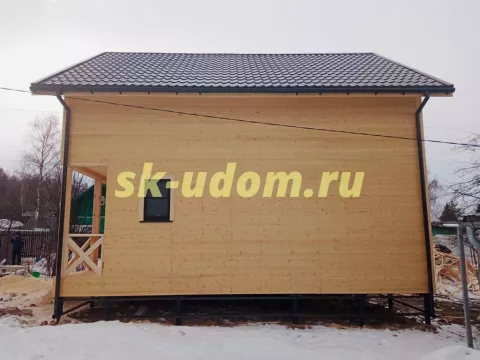 Строительство каркасного дома в Дмитровском районе Московской области